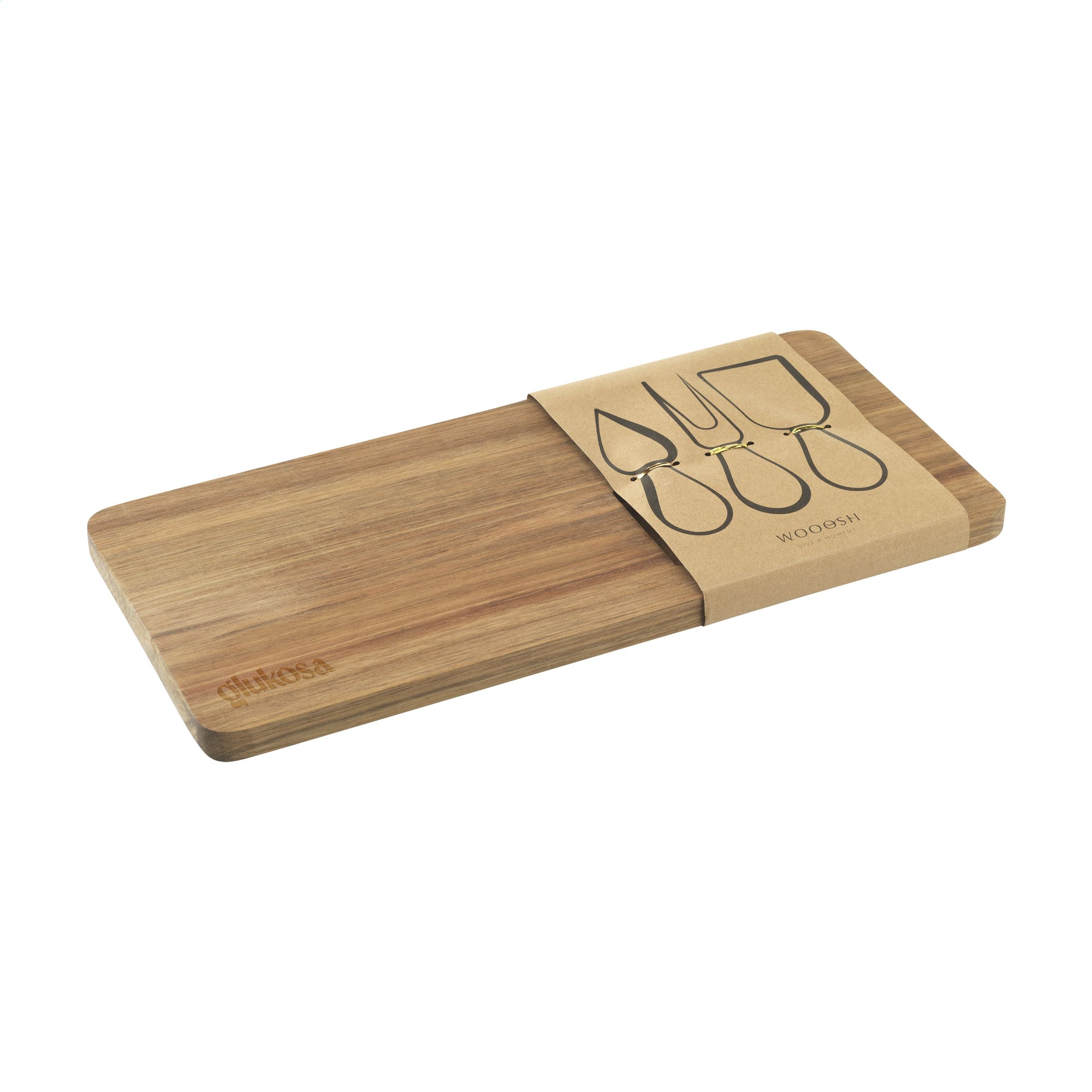 Wooosh Queso Serving Tray - Holz