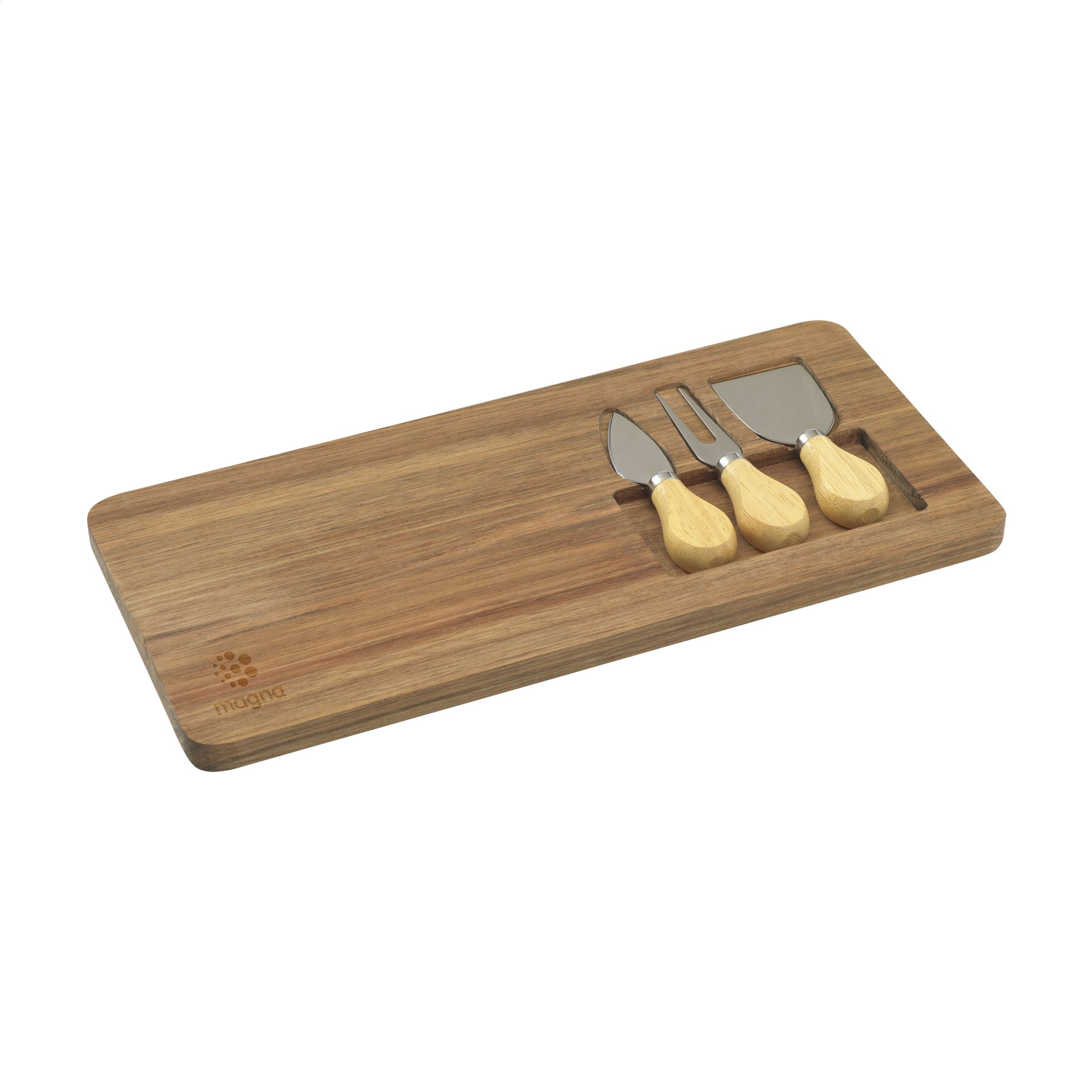 Wooosh Queso Serving Tray - Holz