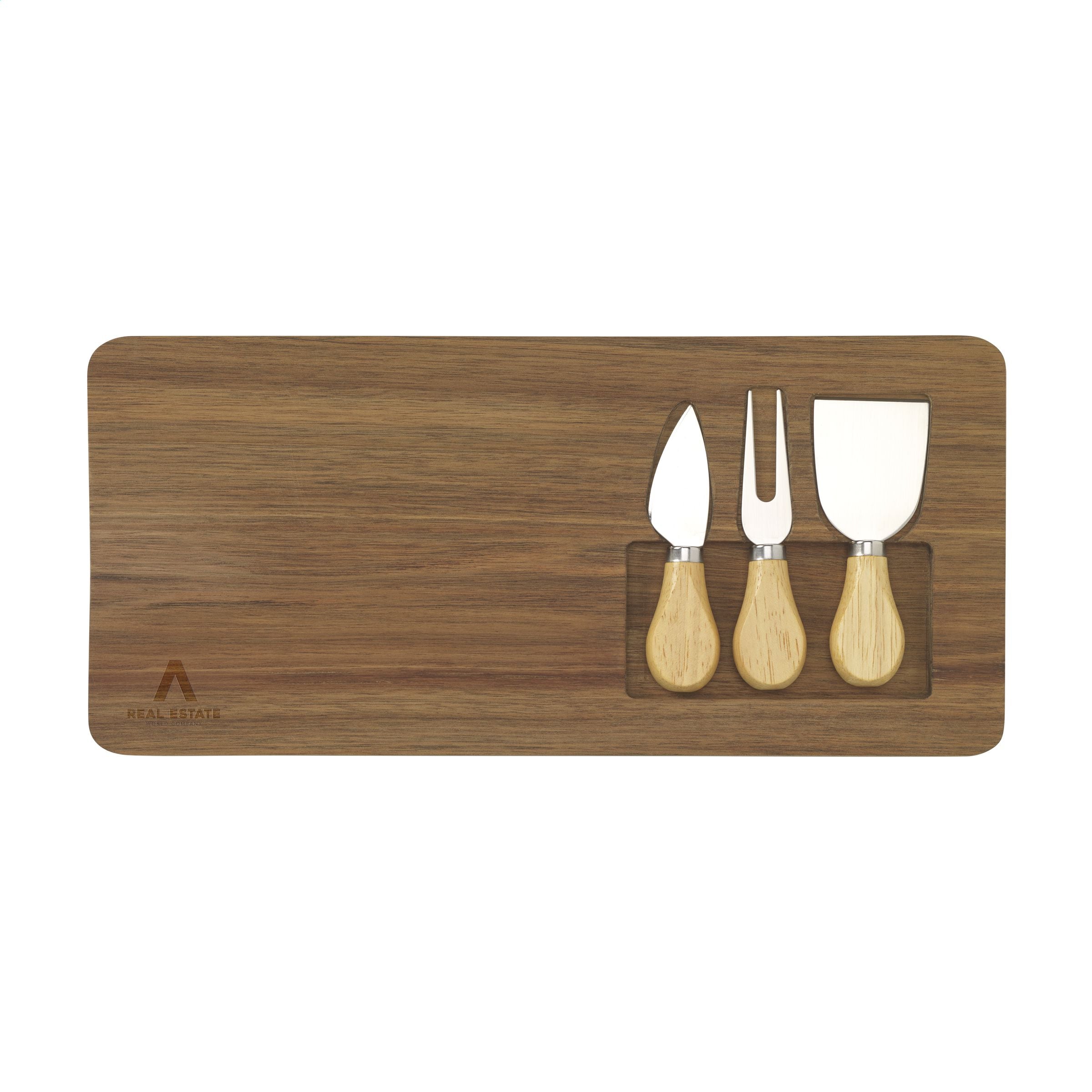 Wooosh Queso Serving Tray - Holz