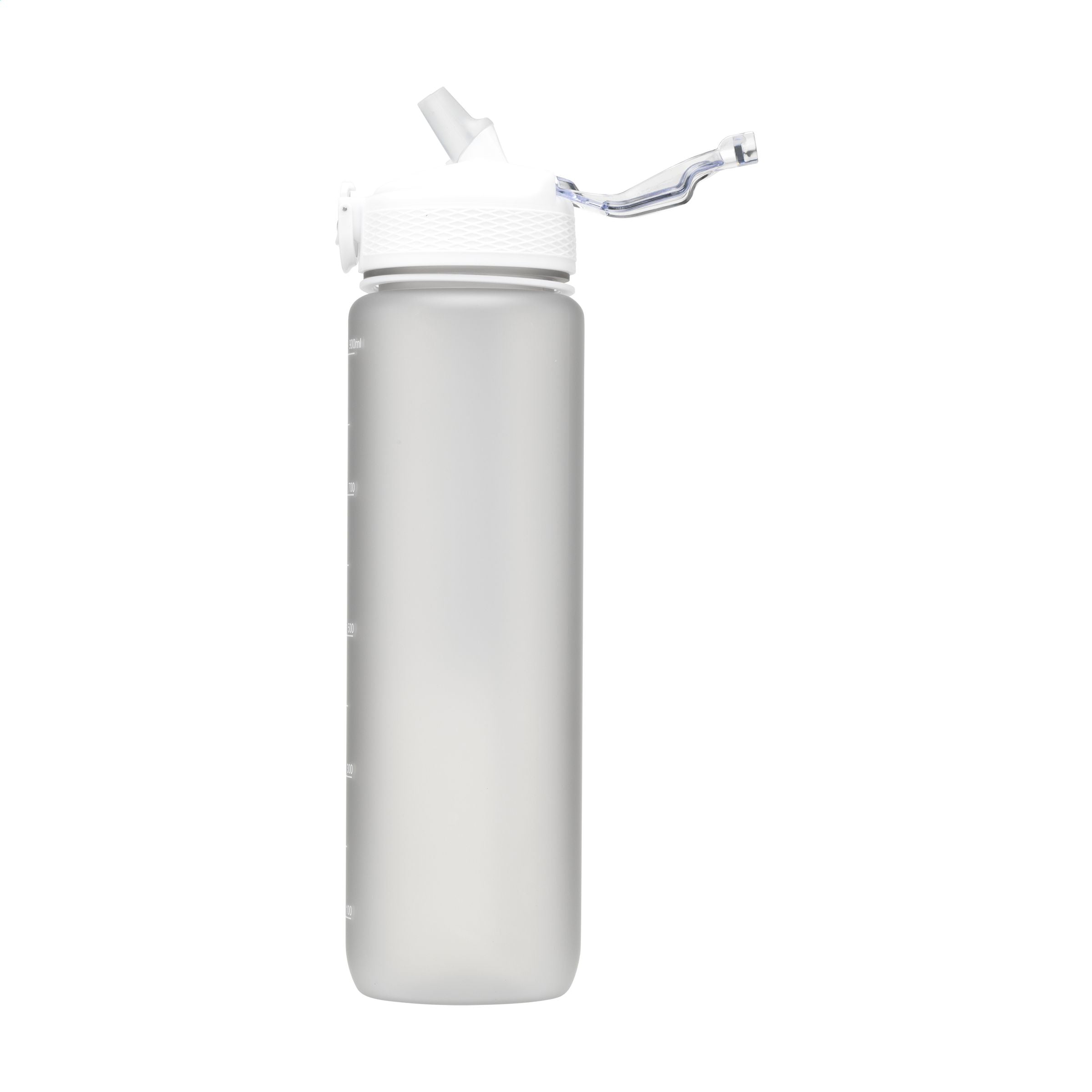 AquaSport GRS Recycled Water Bottle 1.000 ml - Weiß, bedruckbar - Galerieansicht 3