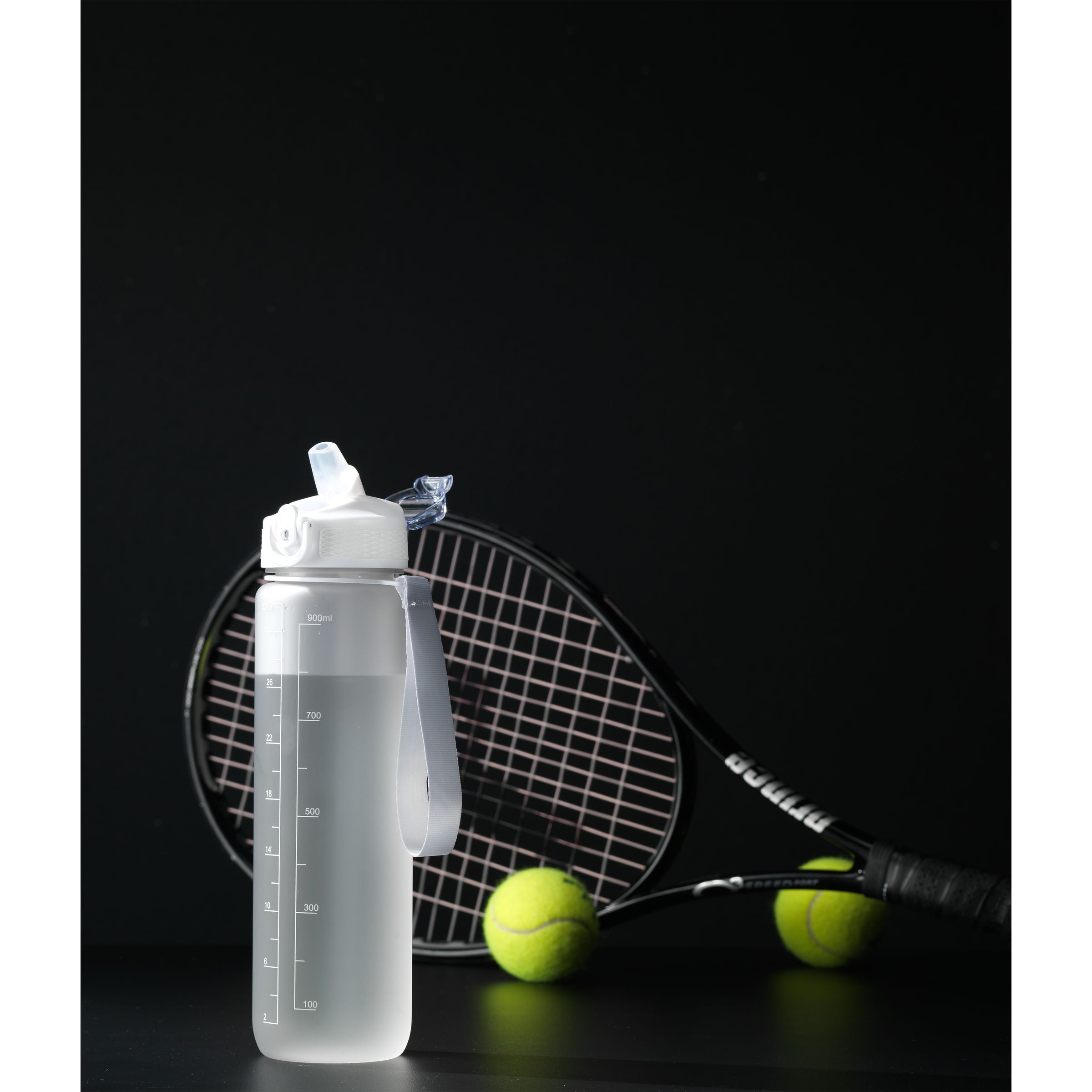 AquaSport GRS Recycled Water Bottle 1.000 ml - Weiß, bedruckbar - Galerieansicht 7