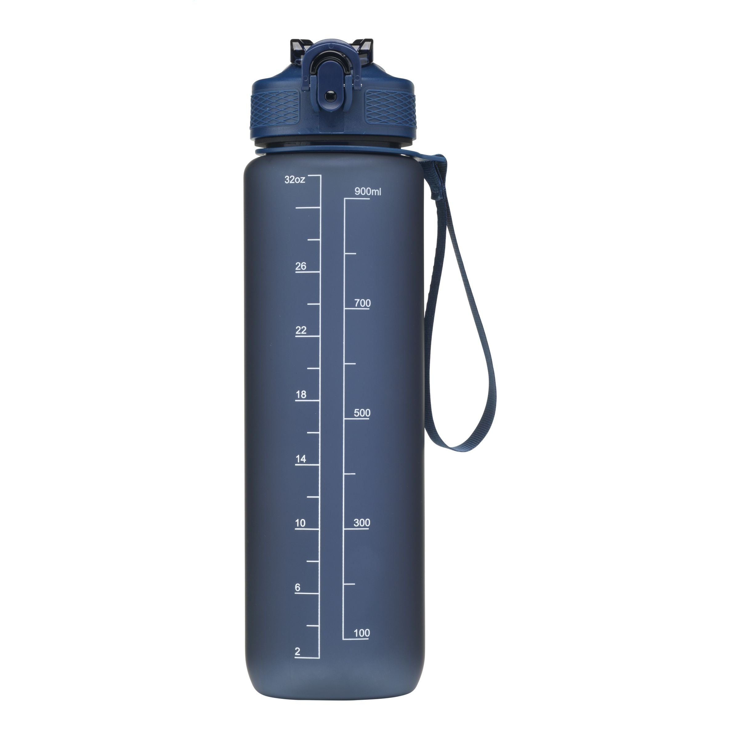AquaSport GRS Recycled Water Bottle 1.000 ml - Blau, bedruckbar - Galerieansicht 1
