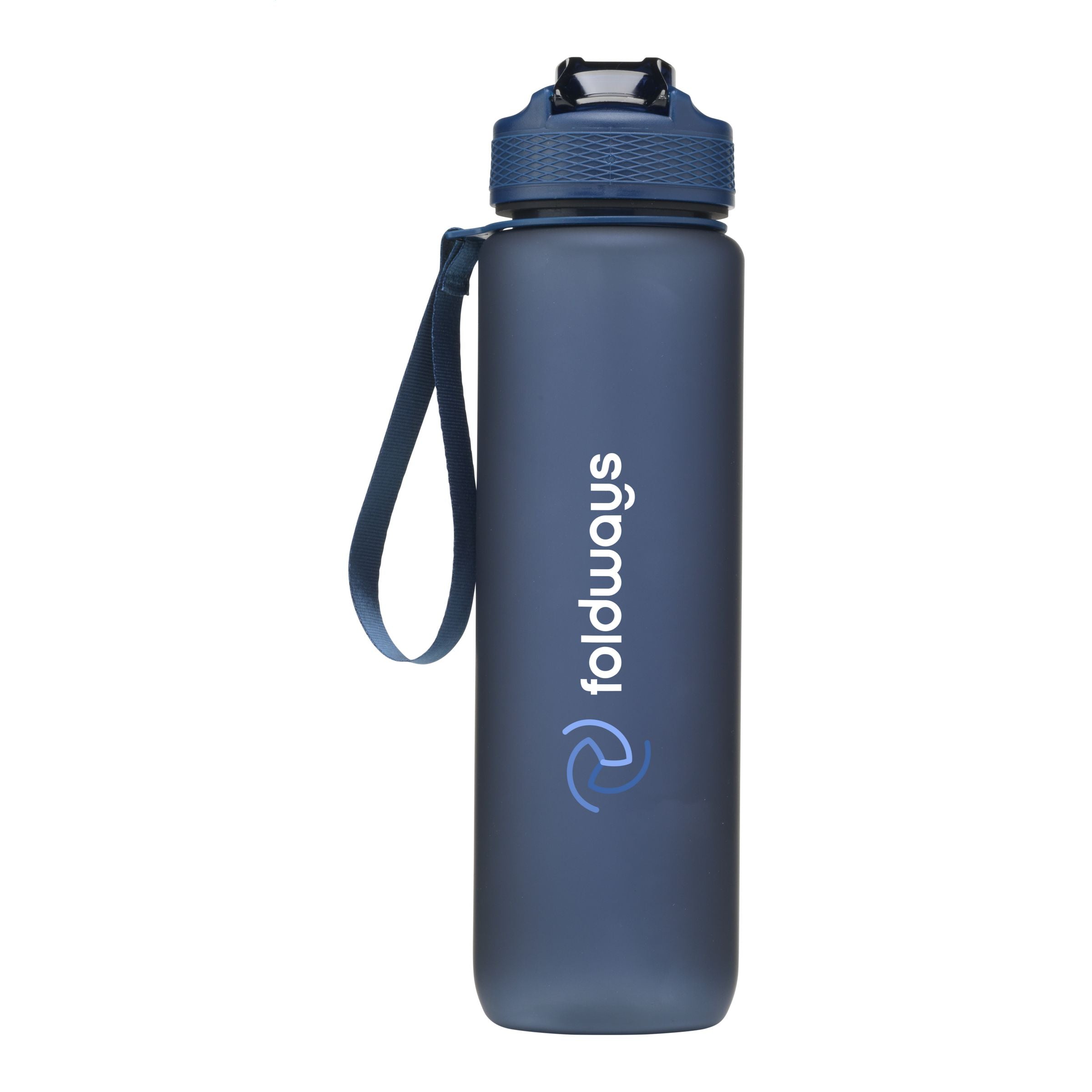 AquaSport GRS Recycled Water Bottle 1.000 ml - Blau, bedruckbar - Galerieansicht 2