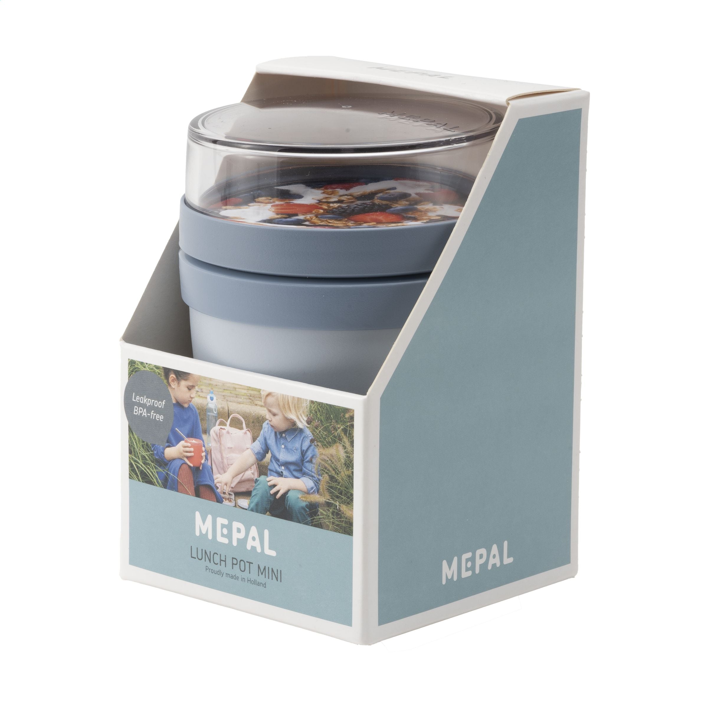 Mepal Lunchpot Ellipse 300 ml Lebensmittelbehälter - Nordic Blue