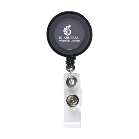 BadgeClip Badgehalter - Transparent Schwarz