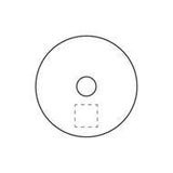 Bild der Druckfläche von Lasergravur auf dem Fuß 20 x 20 mm 2311
