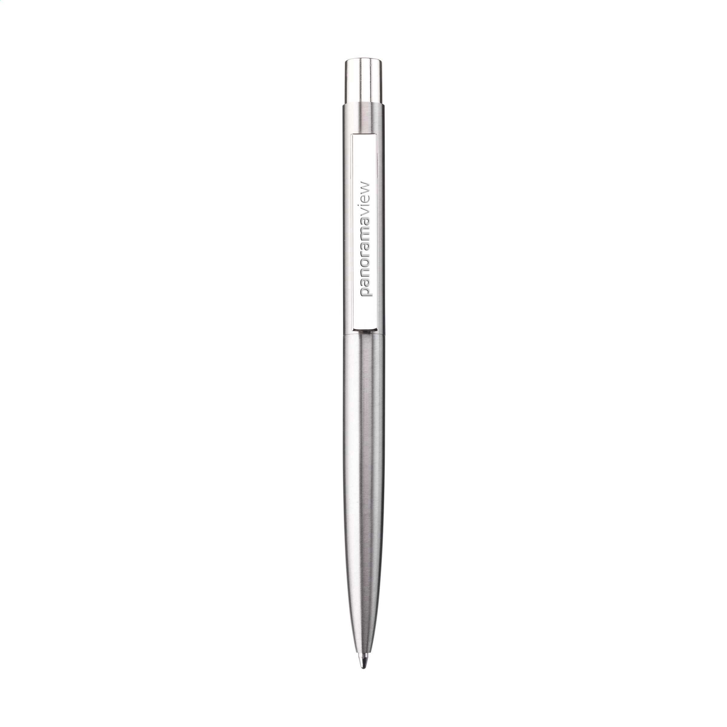 Bellamy Pen Recycled Stainless Steel Kugelschreiber - Silber