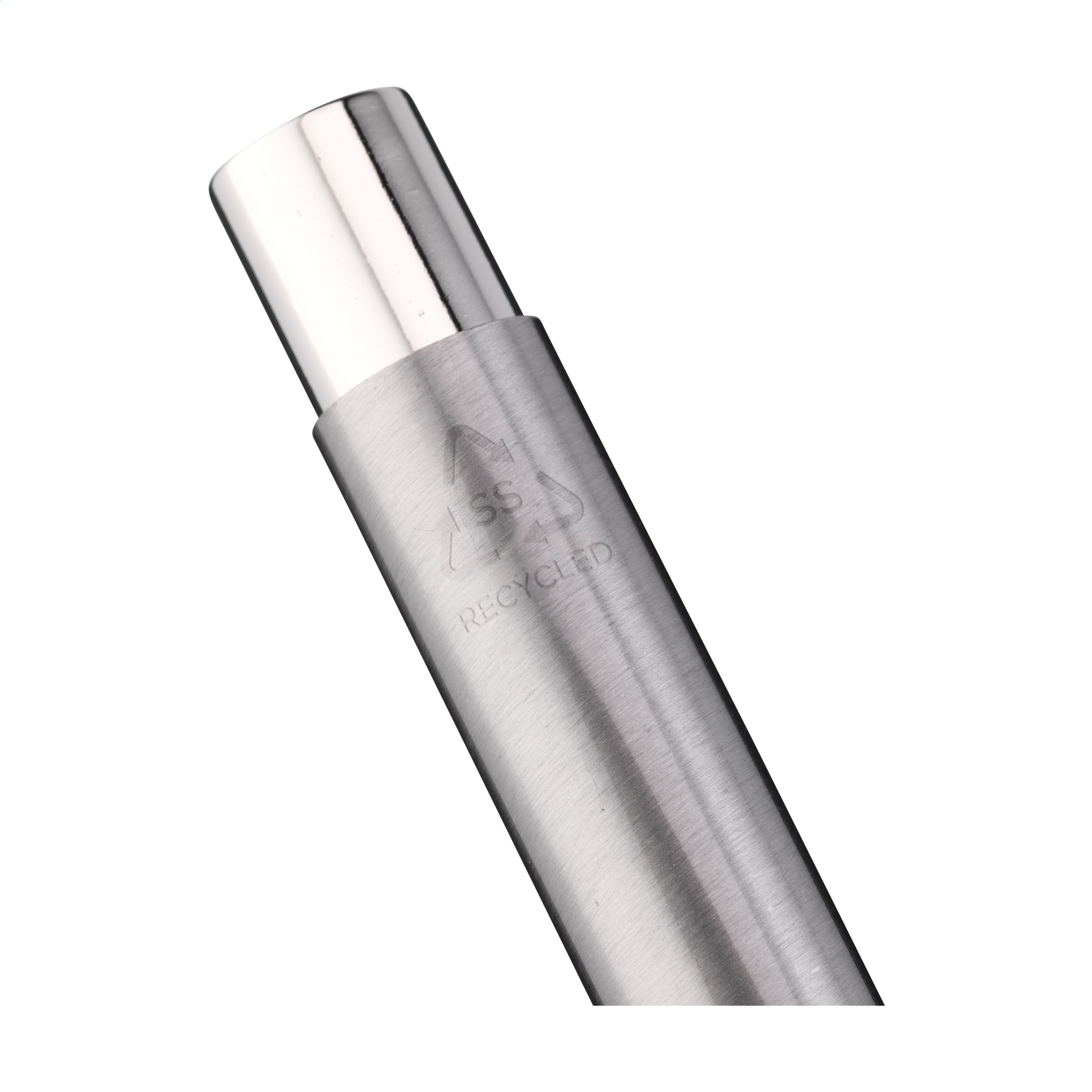 Bellamy Pen Recycled Stainless Steel Kugelschreiber - Silber