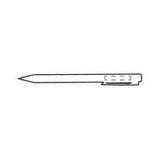 Bild der Druckfläche von Tampondruck links neben dem Clip 40 x 6 mm 2319