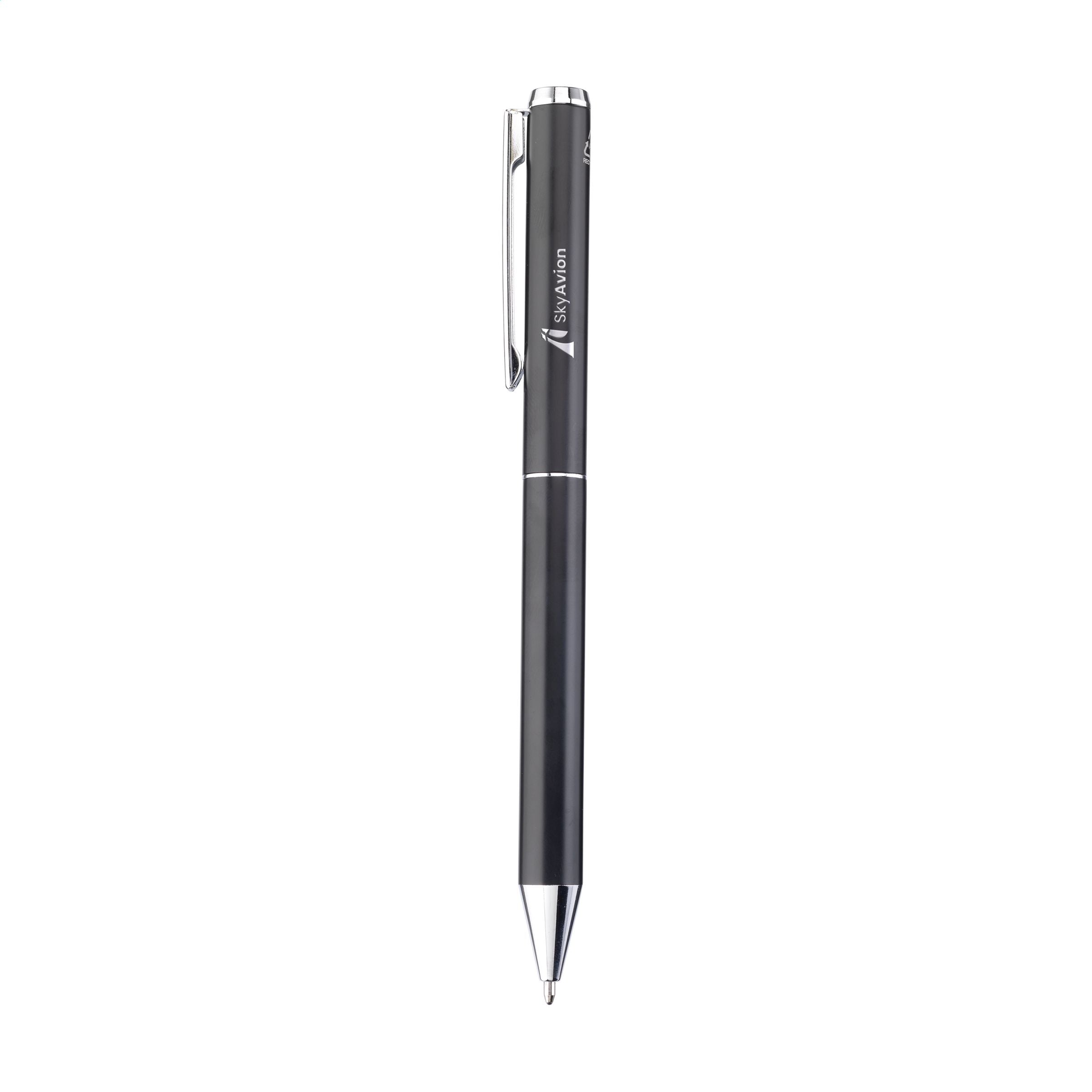 Hudson Pen Recycled Alu Kugelschreiber - Black