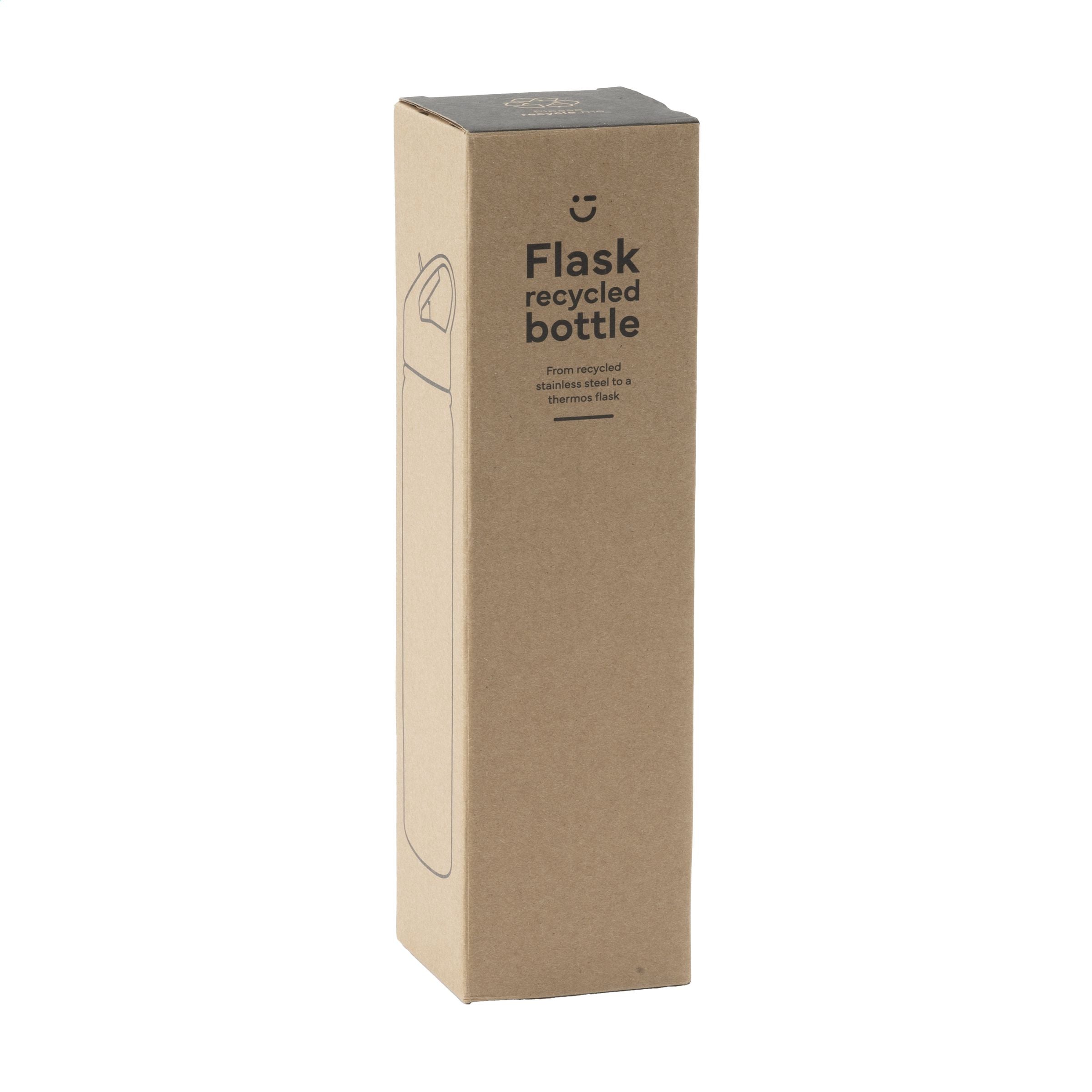 Flask RCS Recycled Bottle 500 ml Thermoflasche - Schwarz