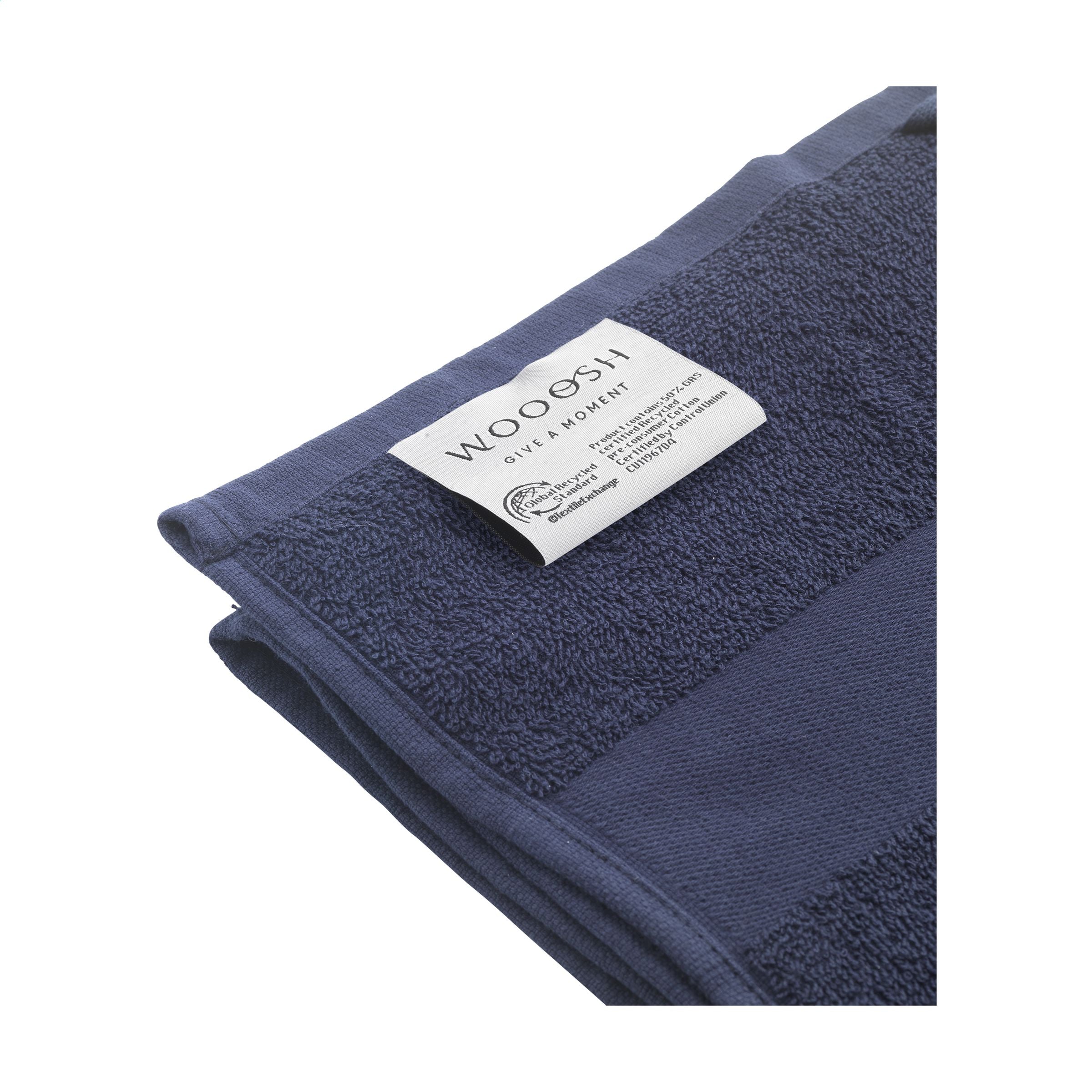 Wooosh Towel GRS Recycle Cotton Mix 100 x 50 cm - Navy