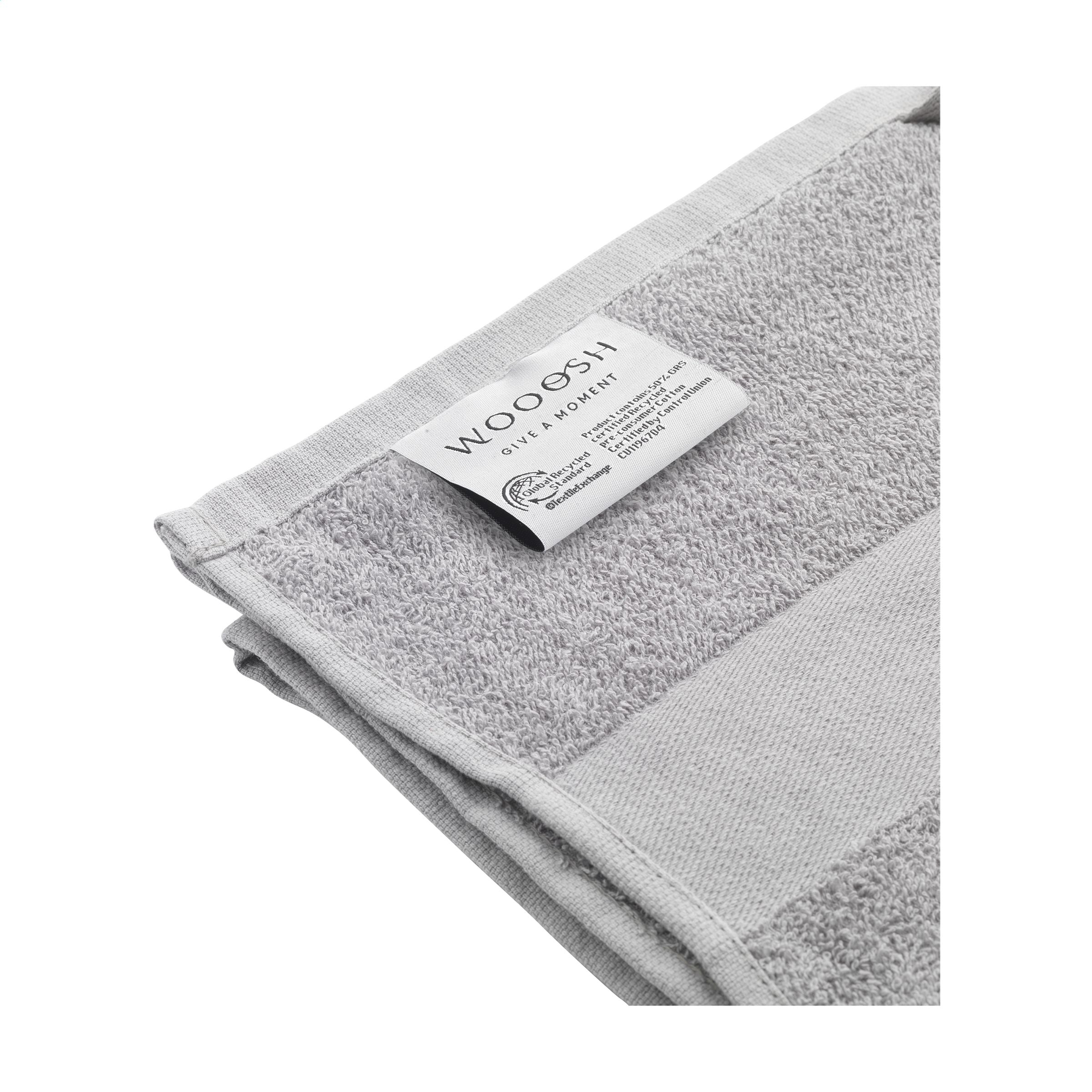 Wooosh Towel GRS Recycle Cotton Mix 100 x 50 cm - Hellgrau