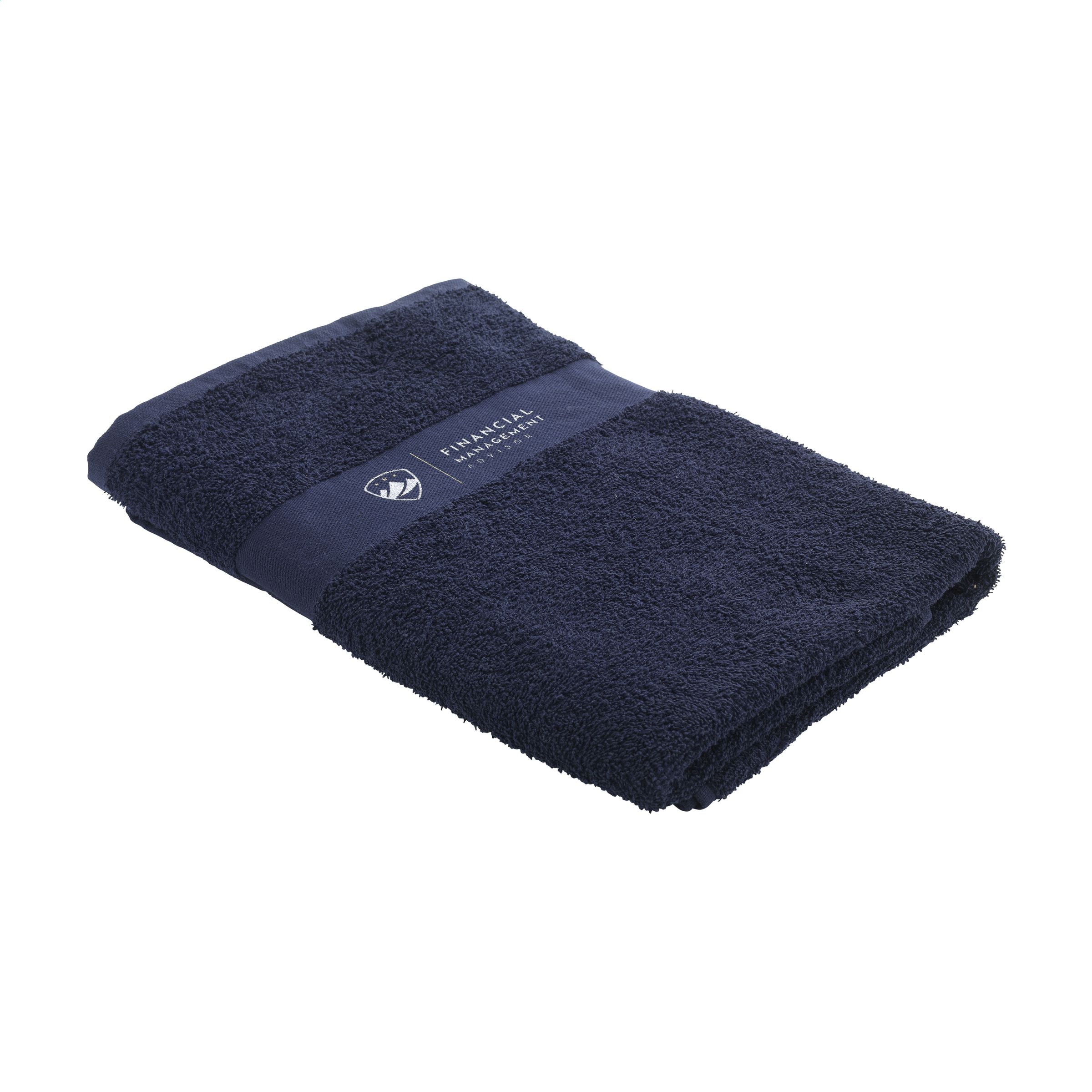 Wooosh Bath Towel GRS Recycle Cotton Mix 140 x 70 cm - Navy