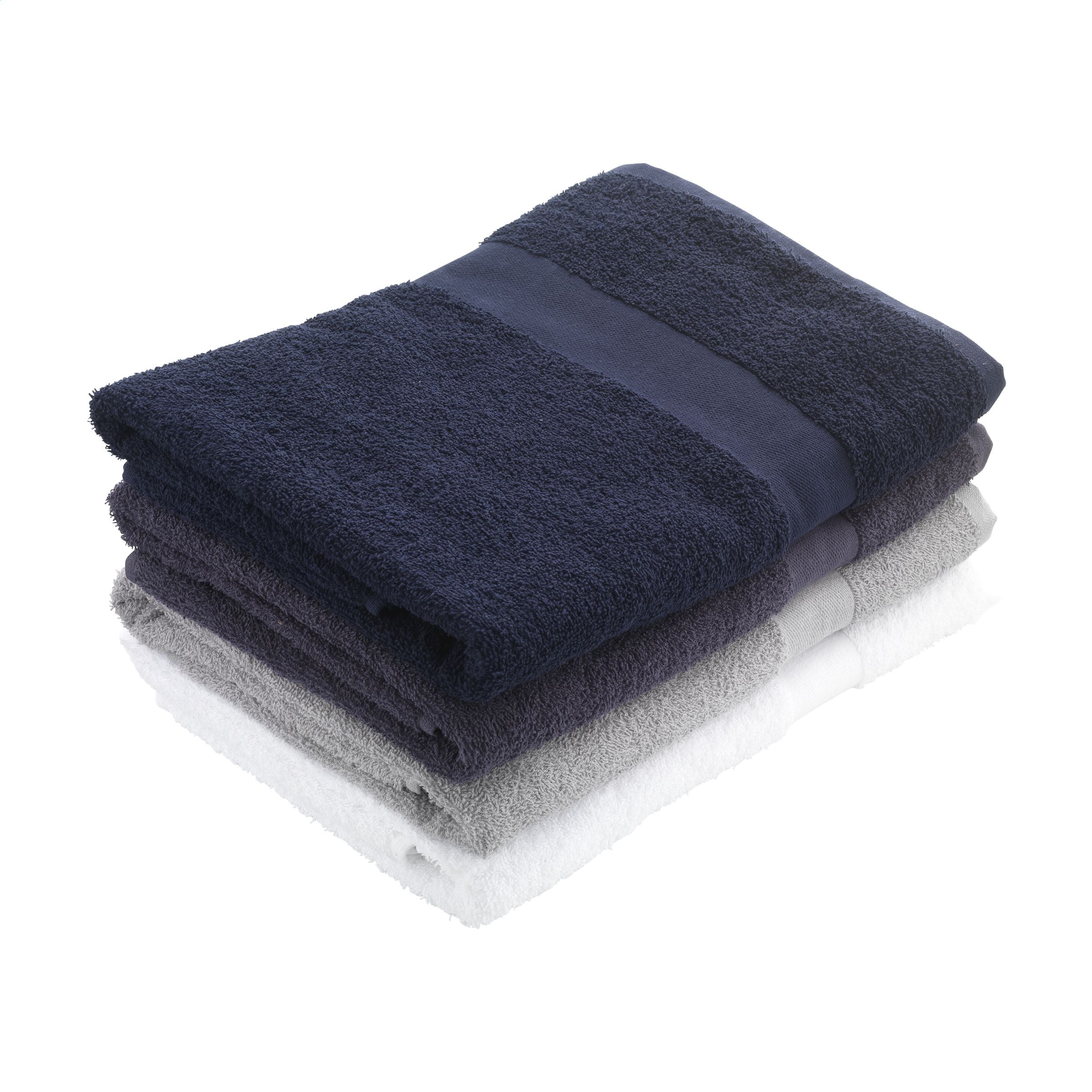 Wooosh Bath Towel GRS Recycle Cotton Mix 140 x 70 cm - Navy