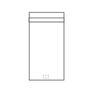 Bild der Druckfläche von Stickerei unten 100 x 60 mm 2341