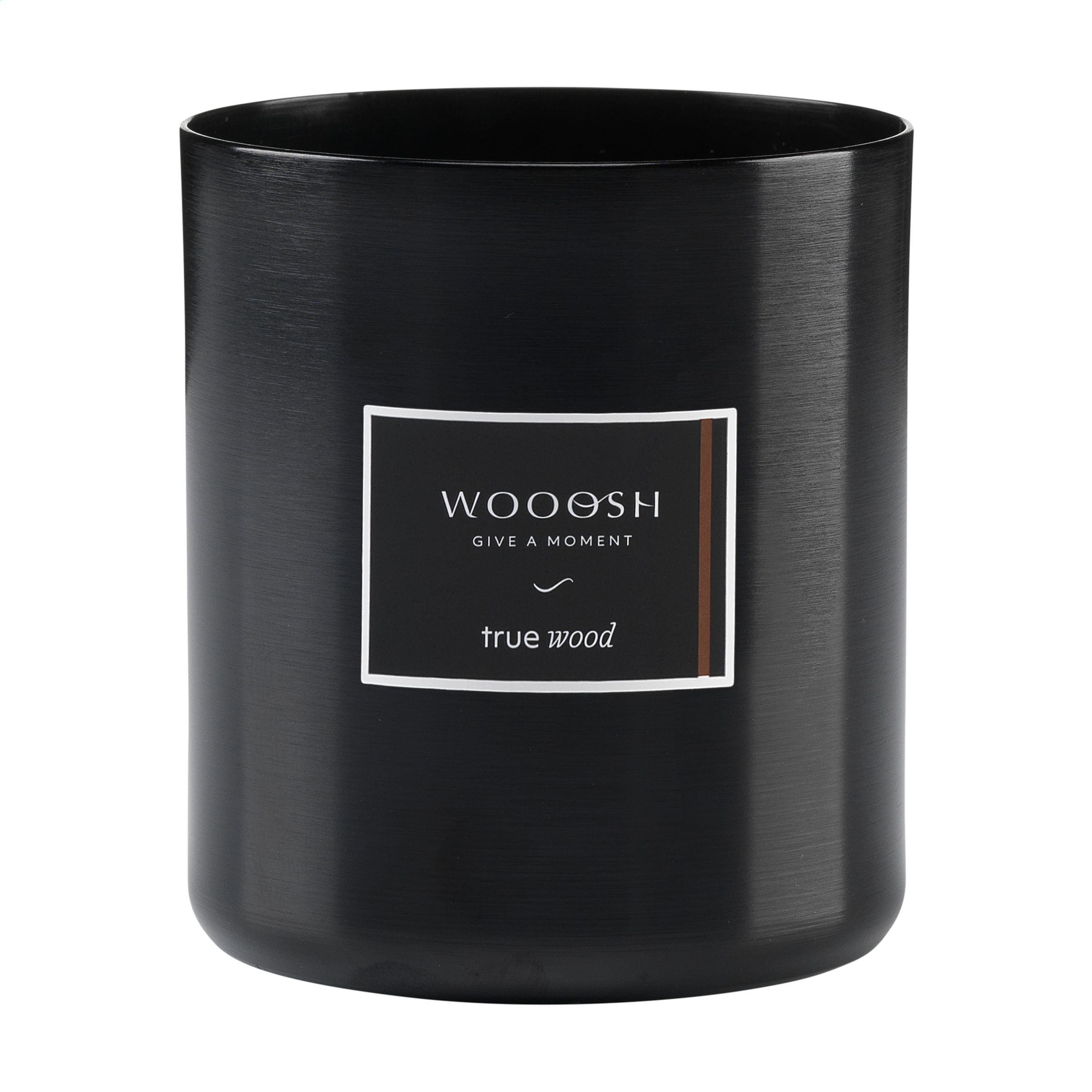 Wooosh Scented Candle True Wood Duftkerze - Schwarz