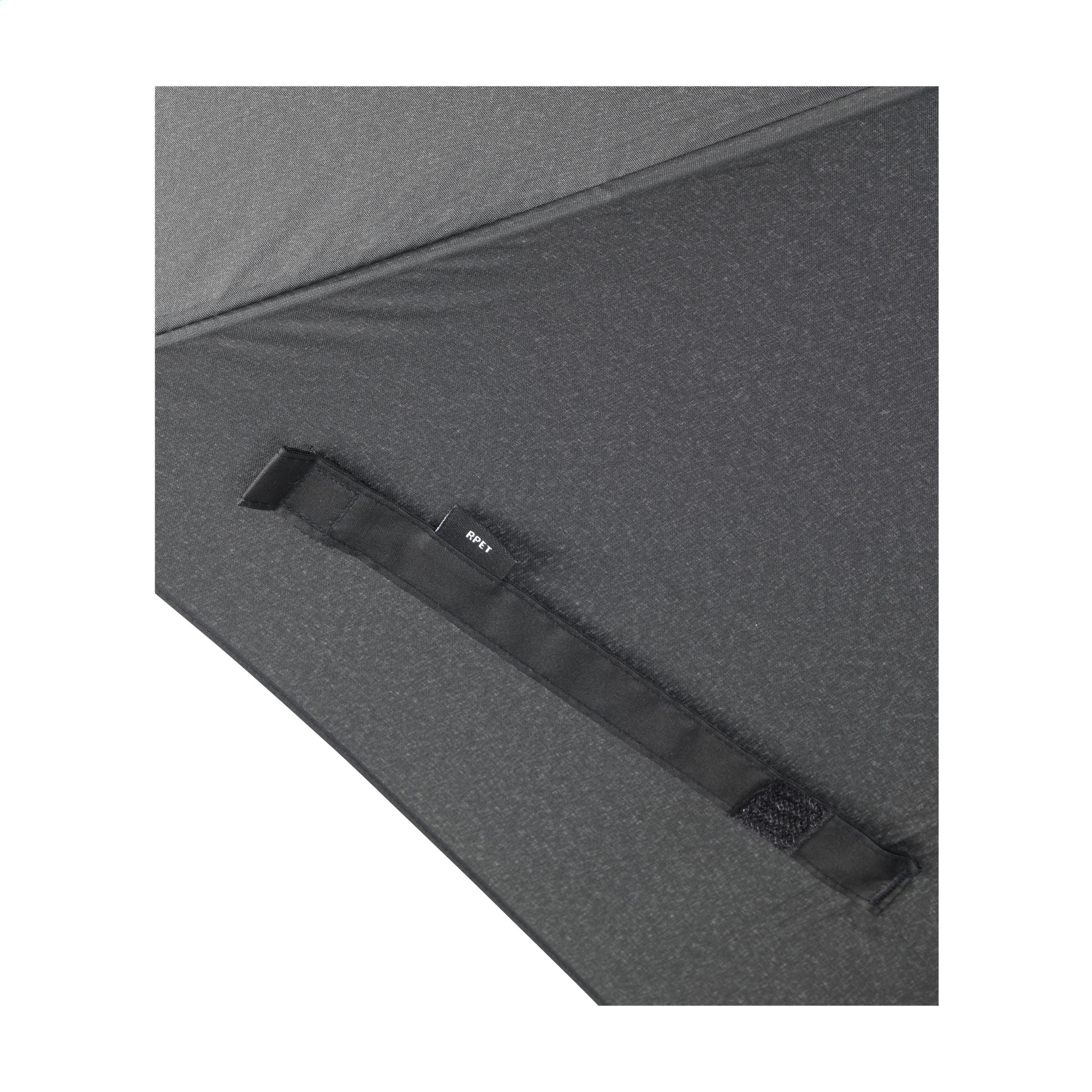 Morrison RPET Regenschirm 27 inch - Grau/schwarz