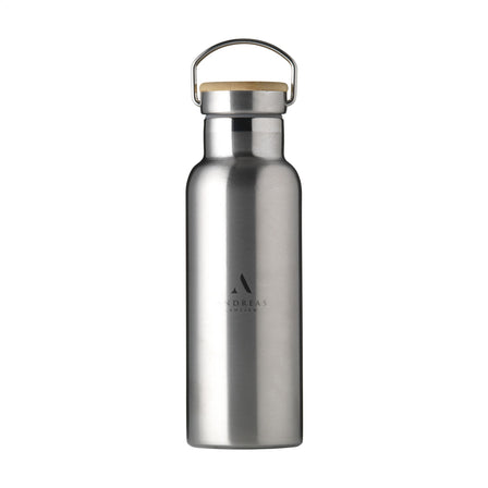 Nordvik RCS Recycled Steel 500 ml Trinkflasche - Silber