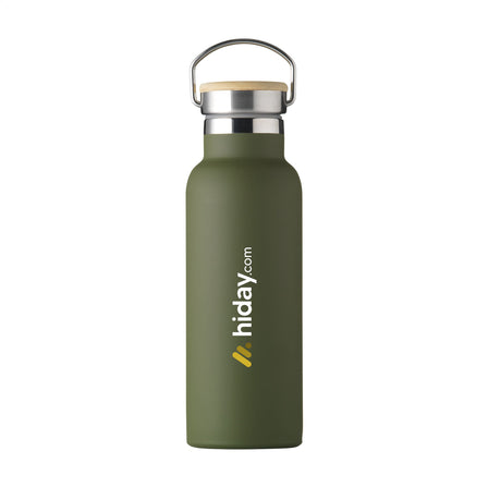 Nordvik RCS Recycled Steel 500 ml Trinkflasche - Dunkelgrün