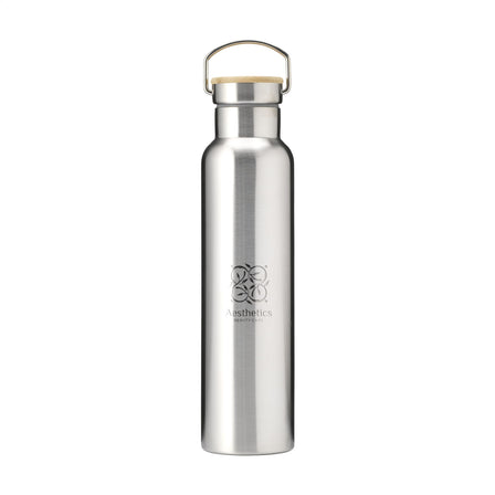 Nordvik RCS Recycled Steel 750 ml Trinkflasche - Silber