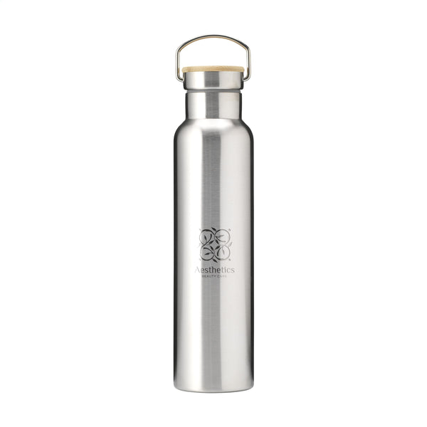 Nordvik RCS Recycled Steel 750 ml Trinkflasche - Silber