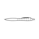 Bild der Druckfläche von Tampondruck rechts neben dem Clip 60 x 6 mm 2358