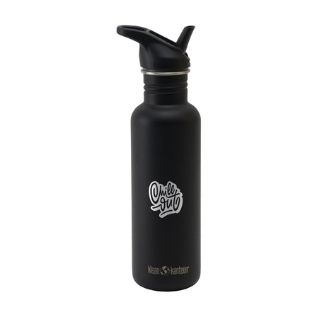 473 ml Klean Kanteen Classic Bottle Flip Seal Sport Cap 800 ml - Schwarz