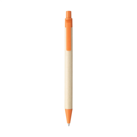 Bio Degradable Natural Pen Kugelschreiber - Orange