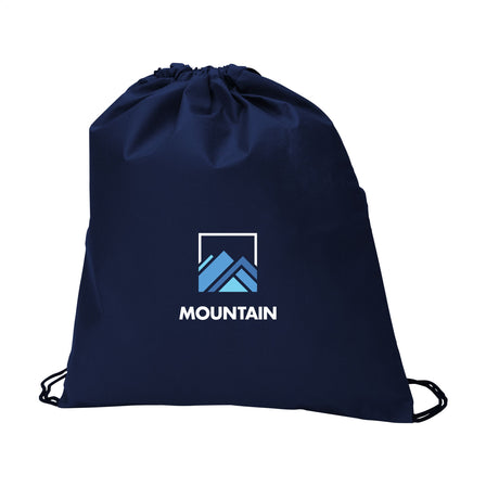 Non-Woven Promobag GRS RPET Rucksack - Navy
