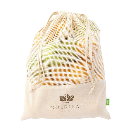 Natura Organic Mesh Bag (120 g/m²) Obstbeutel - Natur