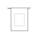 Bild der Druckfläche von Siebdruck auf der Rückseite 180 x 220 mm 2658