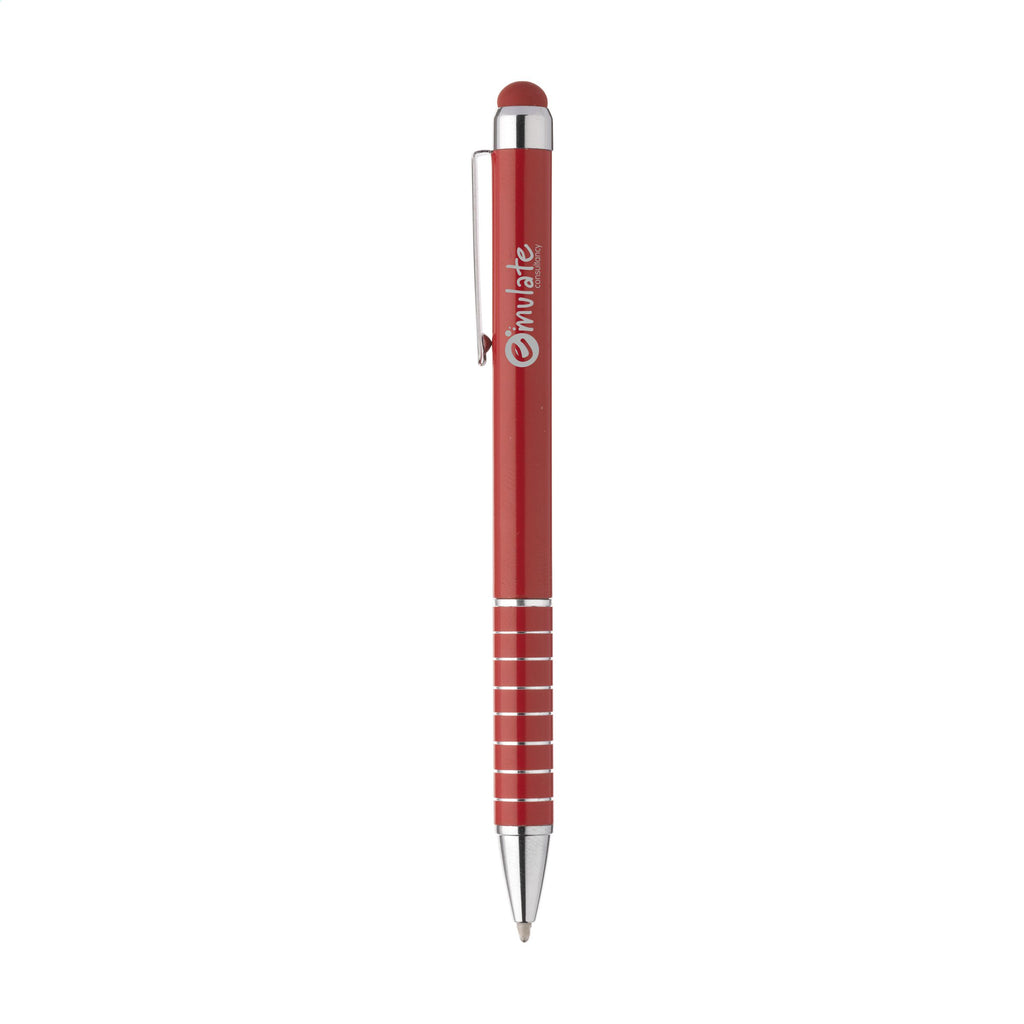 Lugano Touch Pen - Rot - Produktbild der Touch Kugelschreiber Kollektion