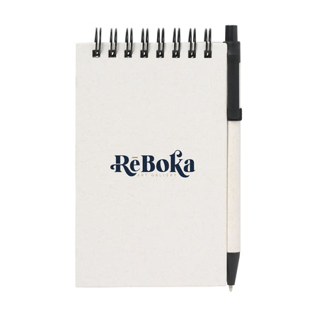 Milk-Carton Smart Note Set Notizbuch - Schwarz