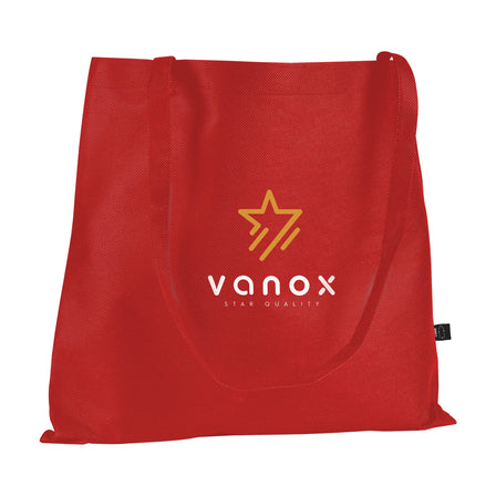 8 l Shopper GRS RPET (80 g/m²) Einkaufstasche - Rot