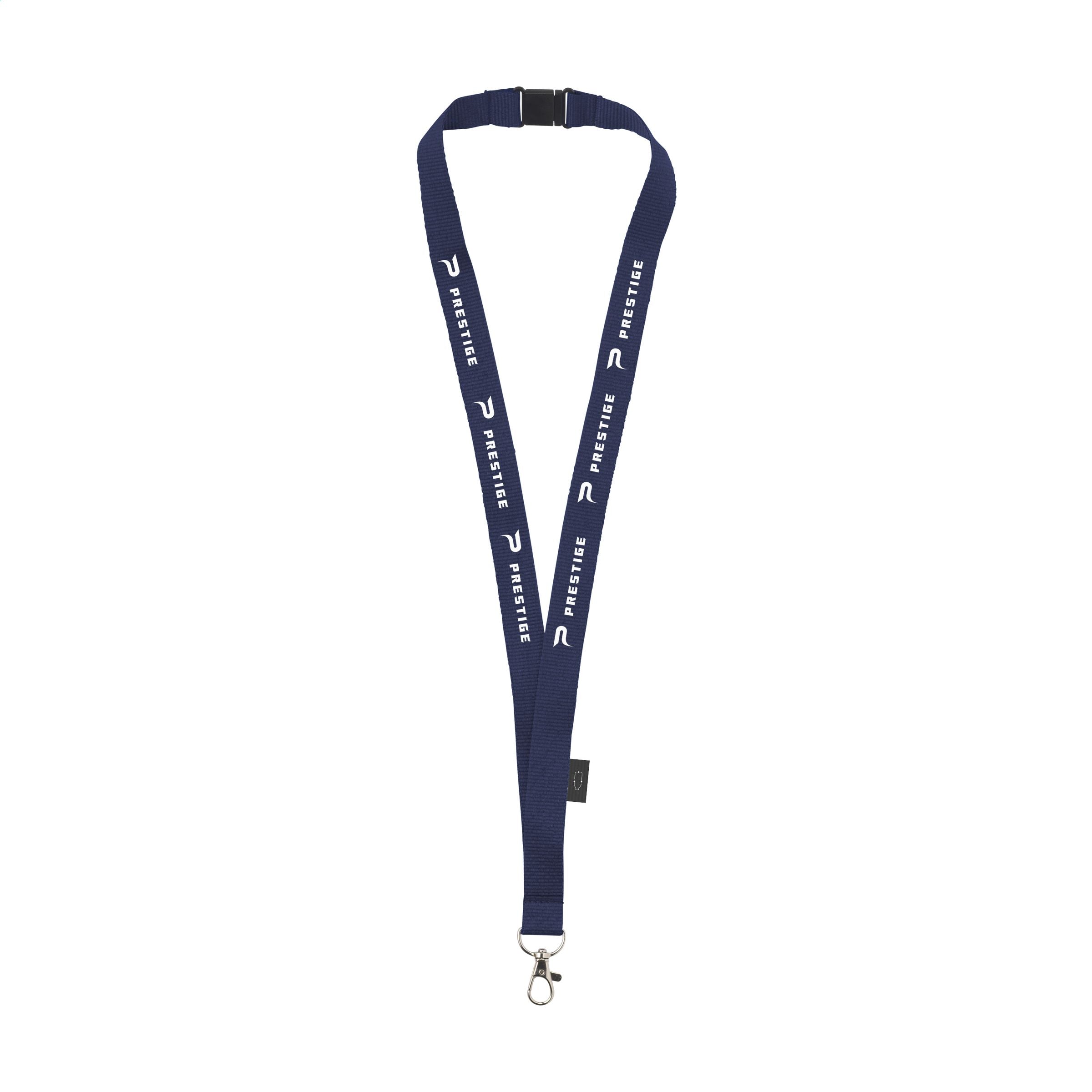 Lanyard Safety  RPET 2 cm Schlüsselband - Navy