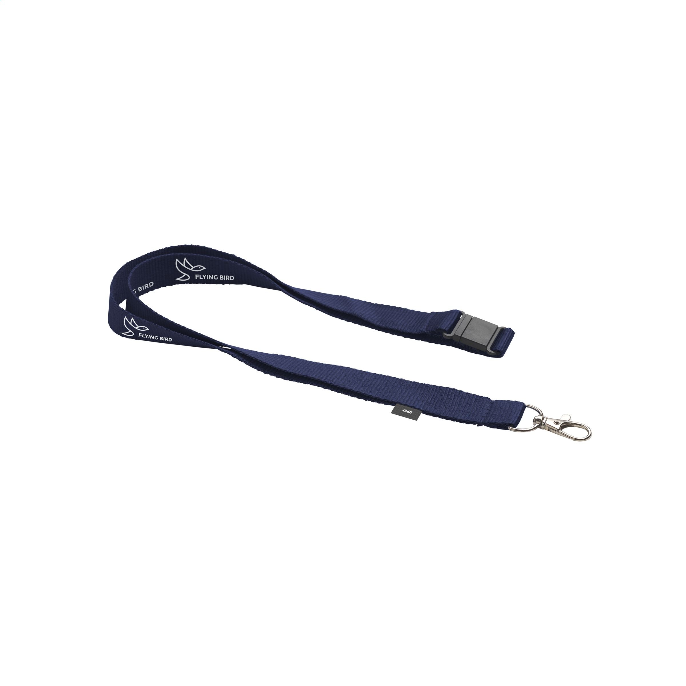 Lanyard Safety  RPET 2 cm Schlüsselband - Navy