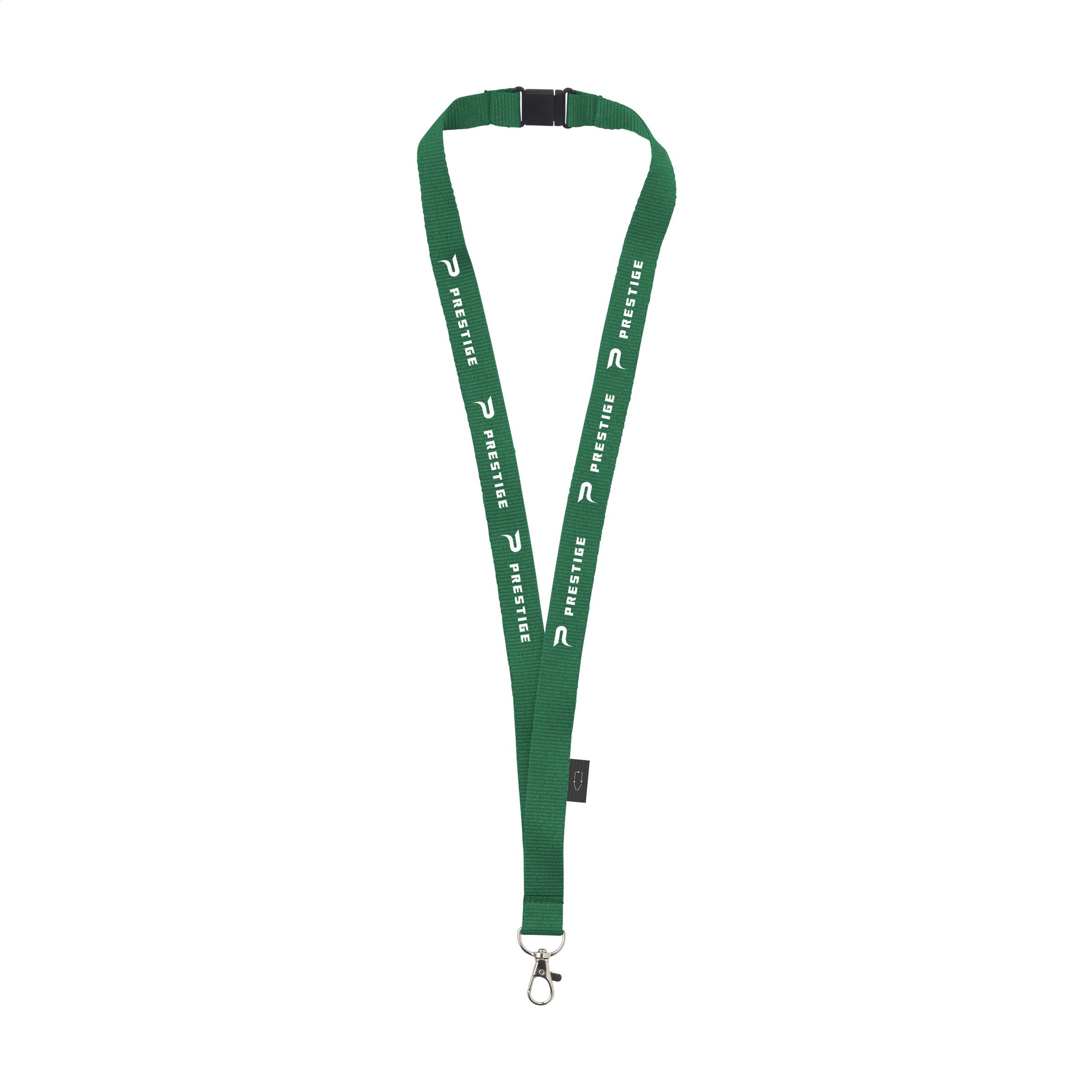 Lanyard Safety  RPET 2 cm Schlüsselband - Grün