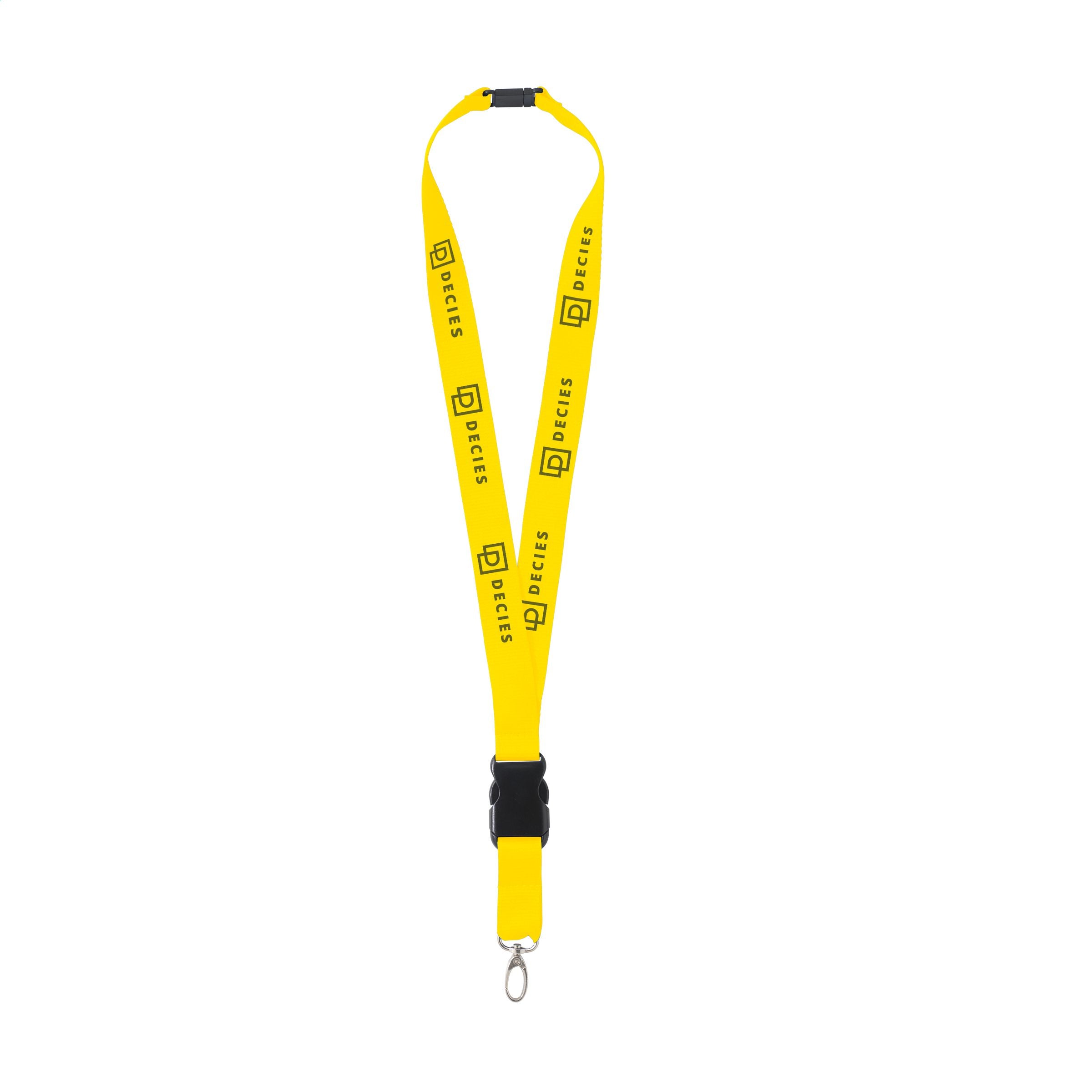 KeyCordSafety 2,4 cm Schlüsselband - Gelb