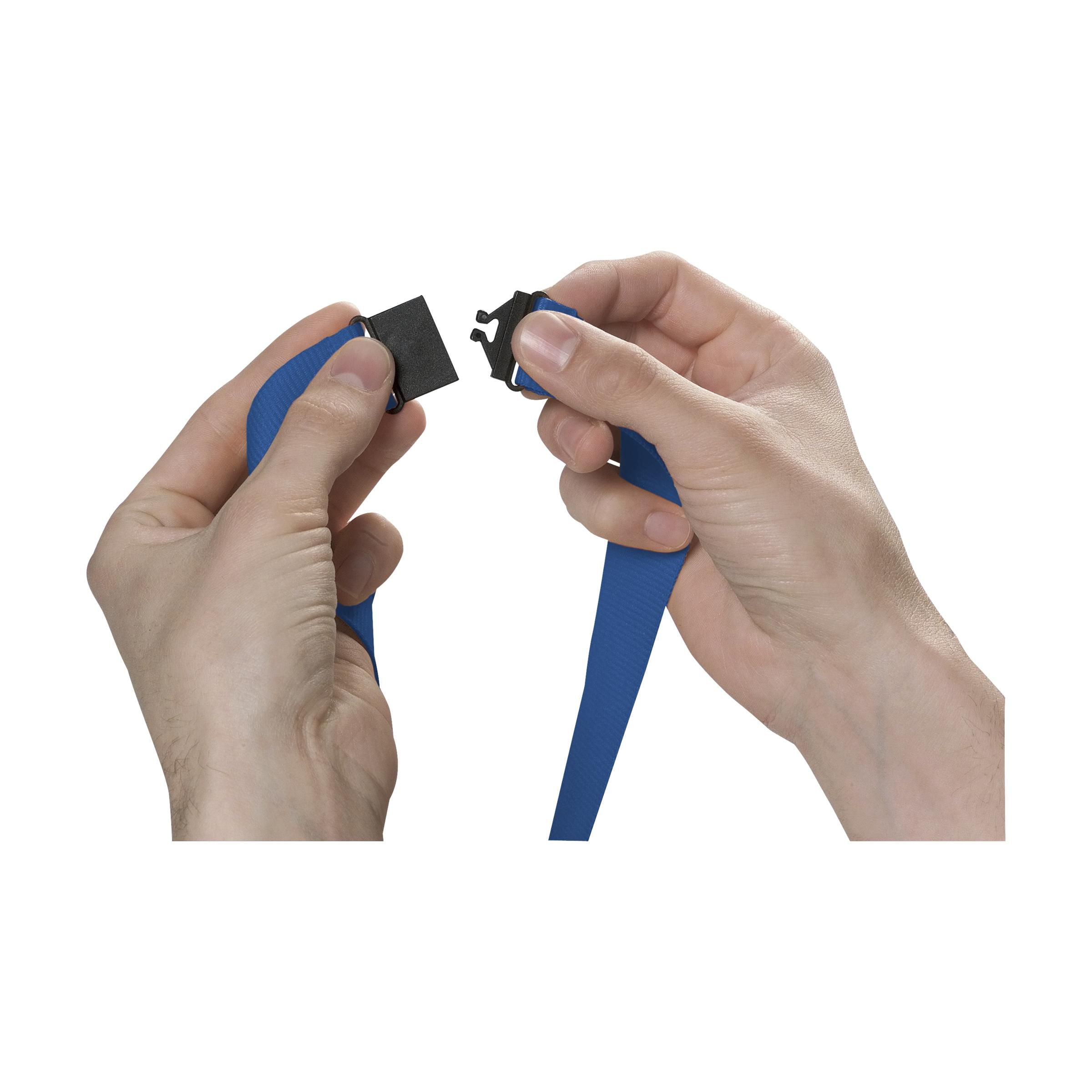 KeyCordSafety 2,4 cm Schlüsselband - Blau