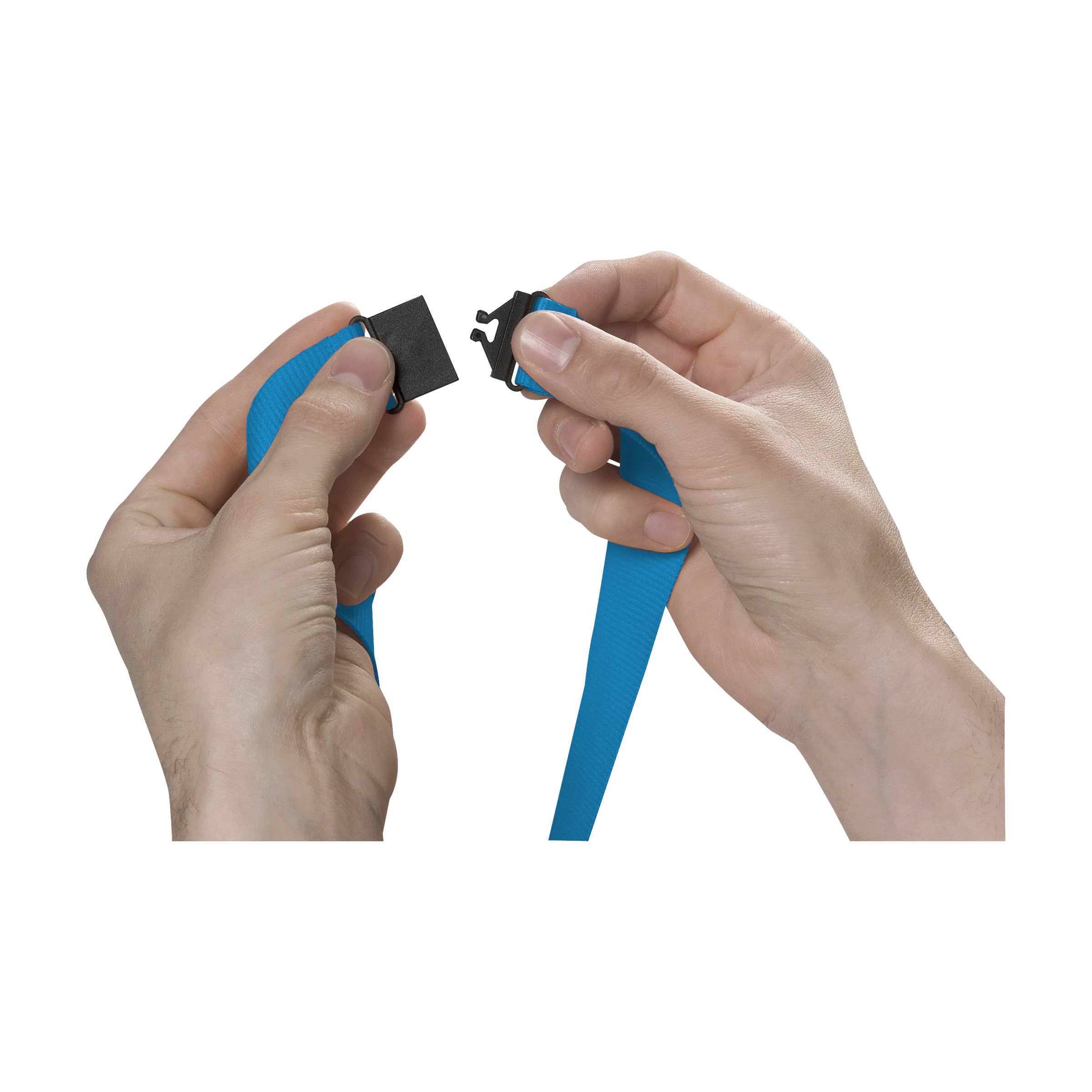 KeyCordSafety 2,4 cm Schlüsselband - Hellblau