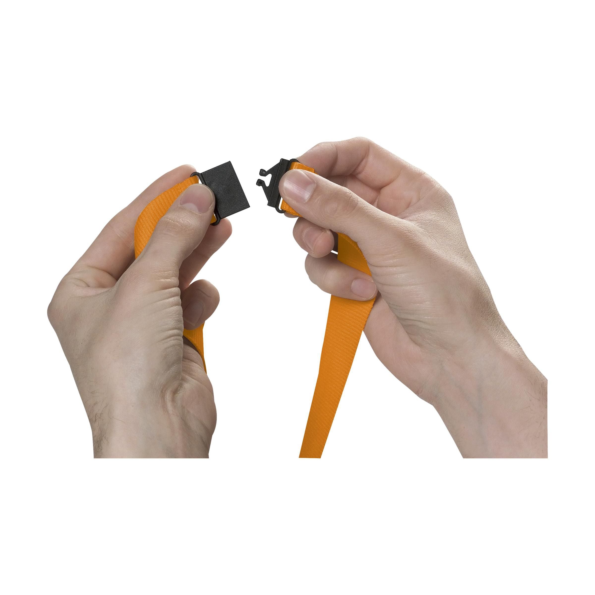 KeyCordSafety 2,4 cm Schlüsselband - Orange