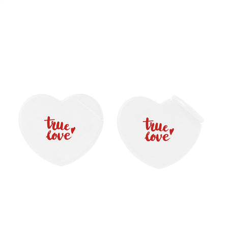 HeartMint Pfefferminzdrops - Weiß