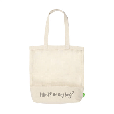12 l Natura Organic Mesh Shopper (180 g/m²) Einkaufstasche - Natur