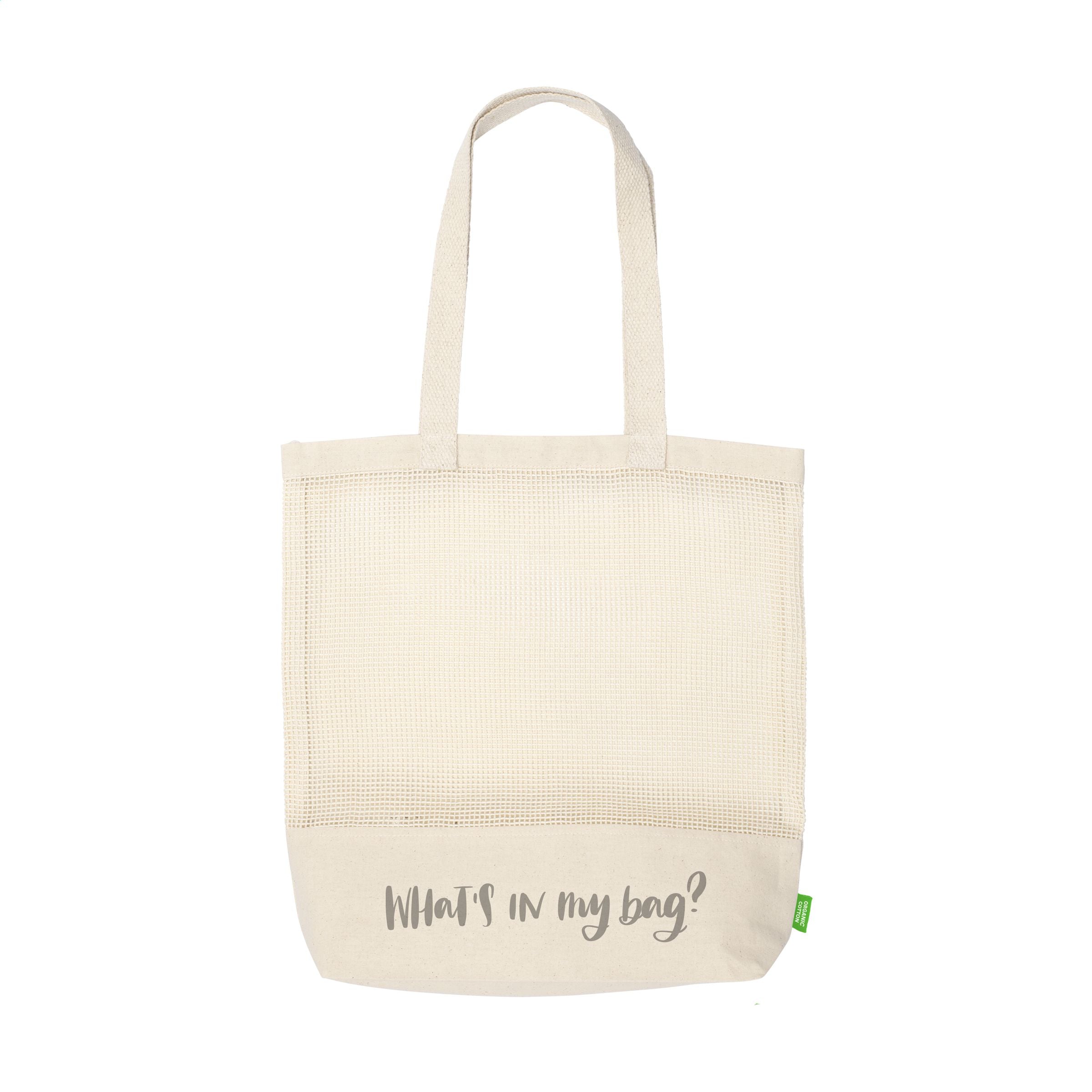 Natura Organic Mesh Shopper (180 g/m²) Einkaufstasche - Natur