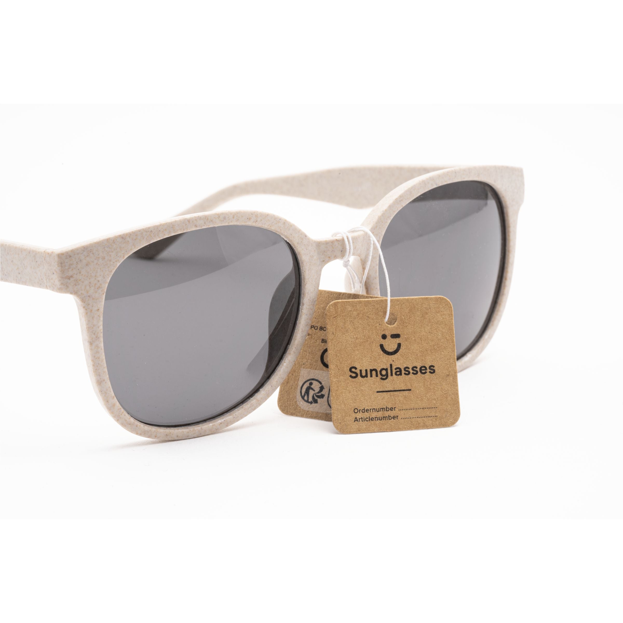 Eco Wheatstraw Sonnenbrille aus Weizenstroh - Natur