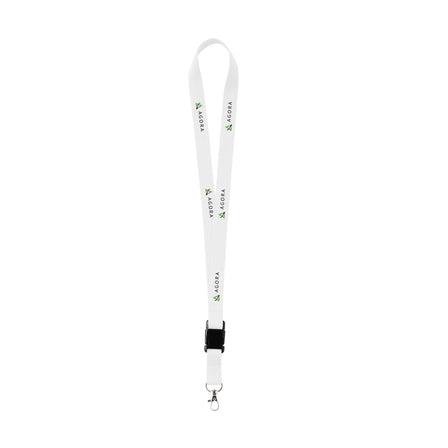 KeyCord 2 cm Schlüsselband - Weiß
