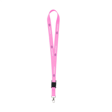 KeyCord 2 cm Schlüsselband - Fluorrosa