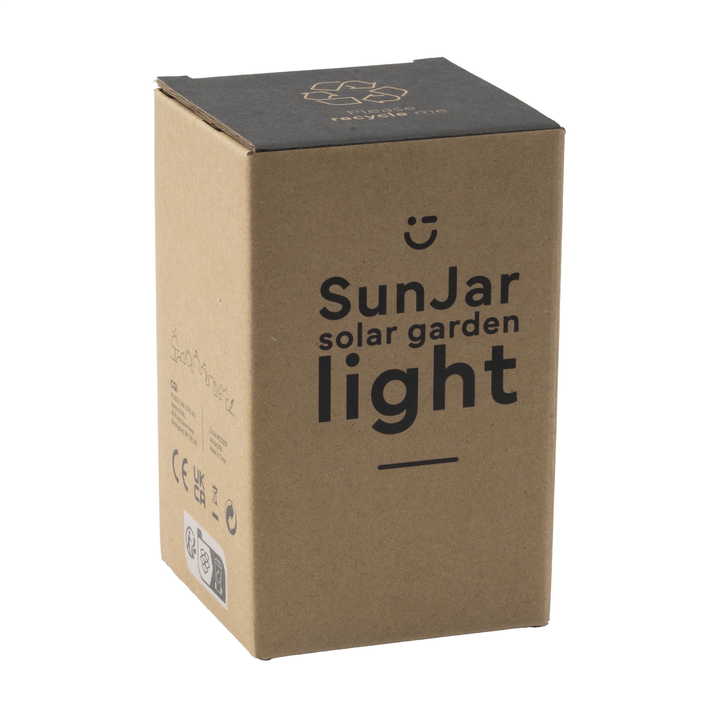 SunJar Solar Garden Light Solarleuchte - Silber