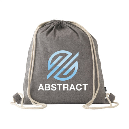 GRS Recycled Cotton PromoBag (180 g/m²) Rucksack - Grau